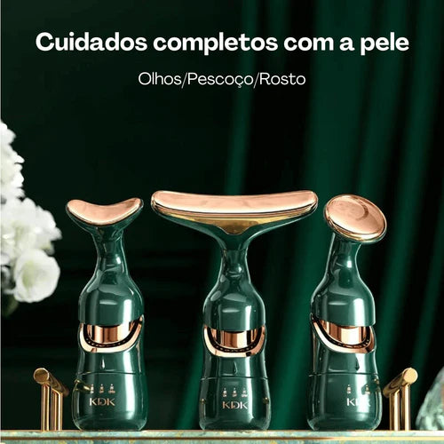 PRO - Massageador Facial 3 em 1 (PROMOÇÃO DE BLACK FRIDAY 60%OFF)